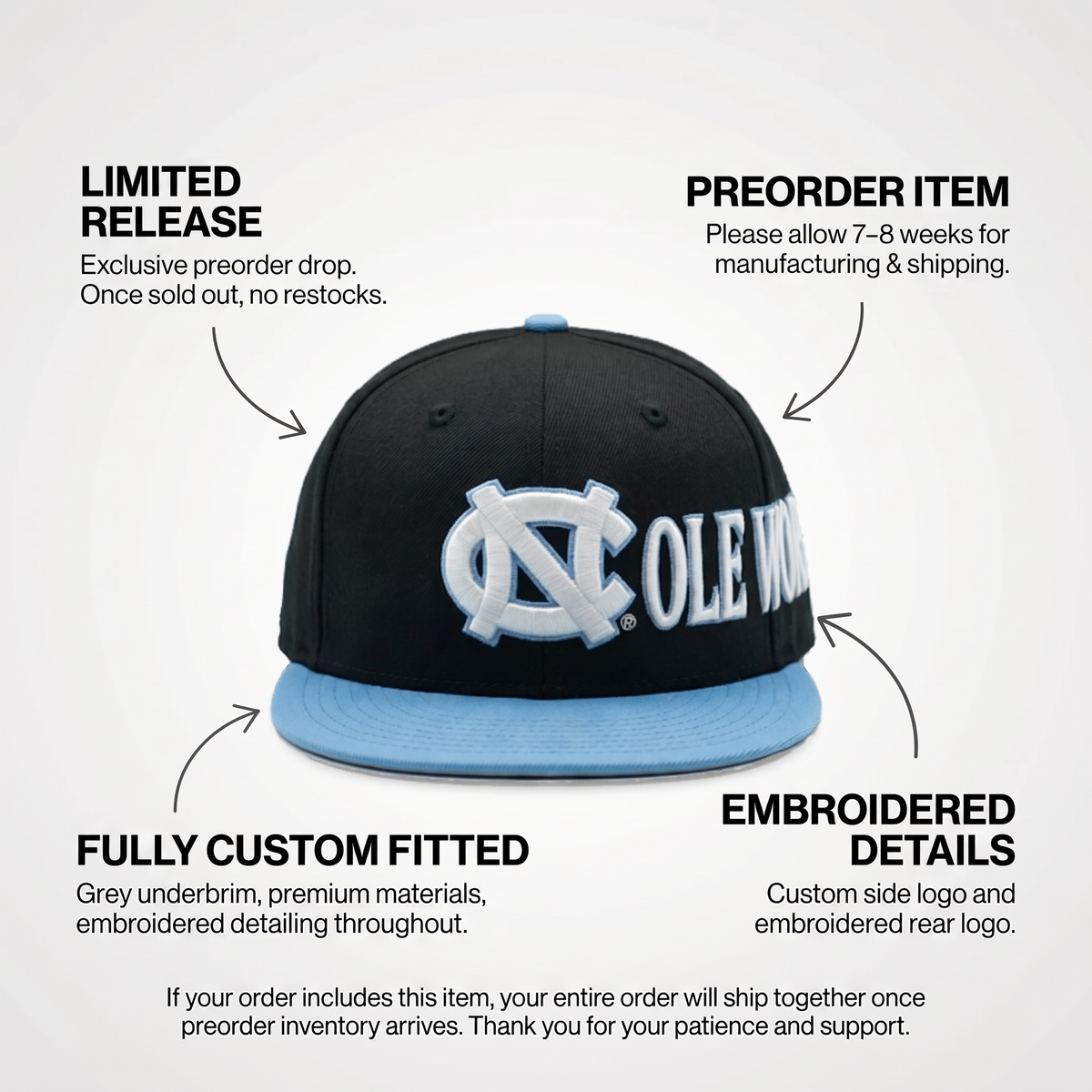 Truly Yours Fitted Hat (Pre-Order)
