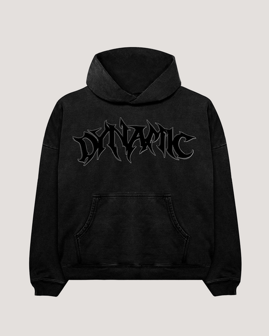 BLACK 00DYNAMIC HOODIE