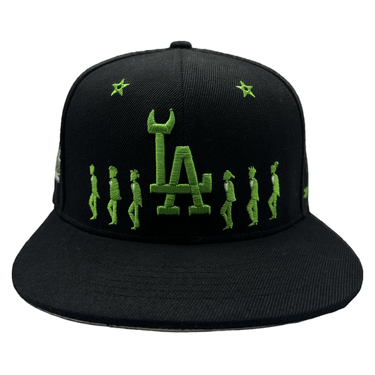 Black Chroma Fitted Hat