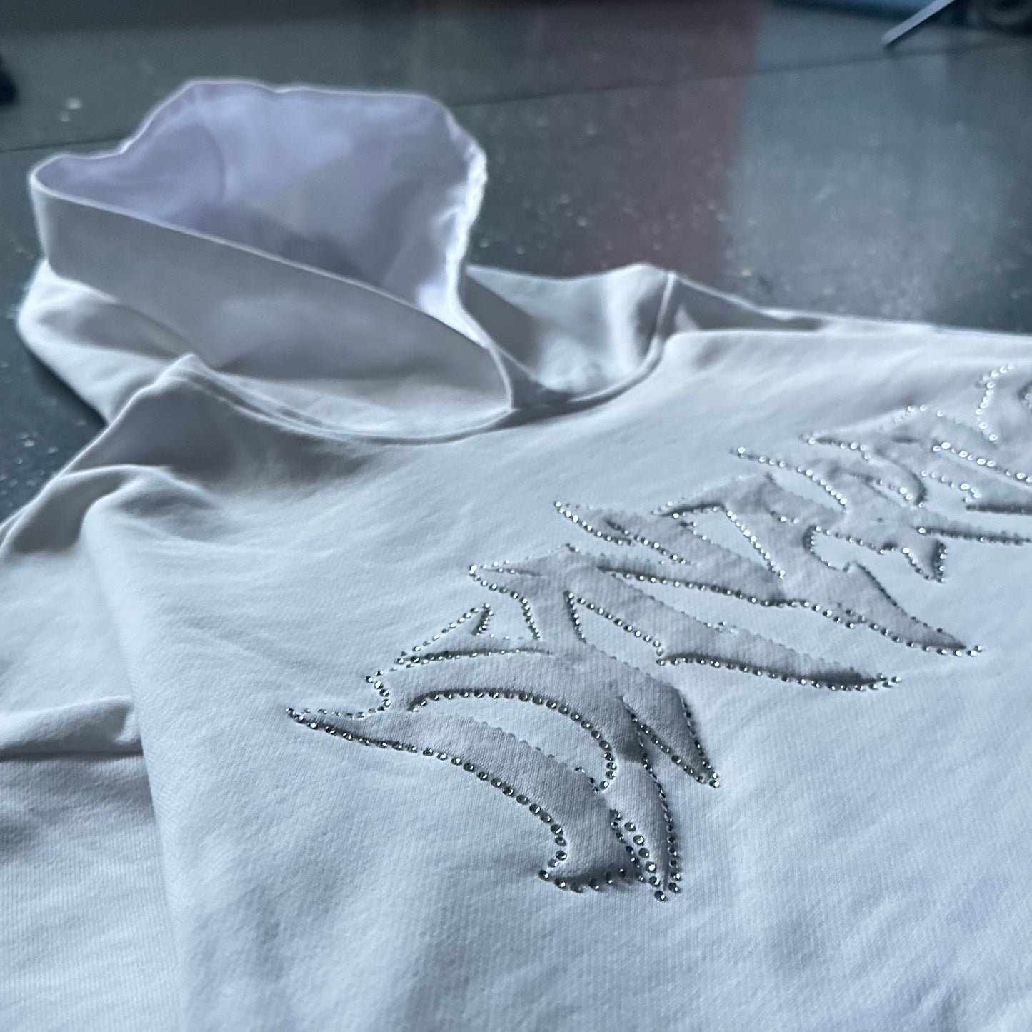 WHITE 00DYNAMIC HOODIE