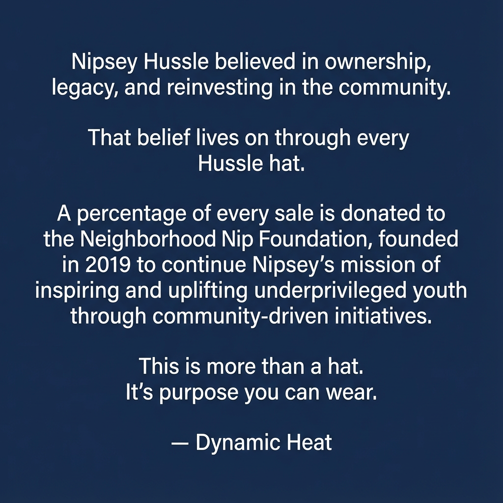 The Hussle Way Fitted Hat