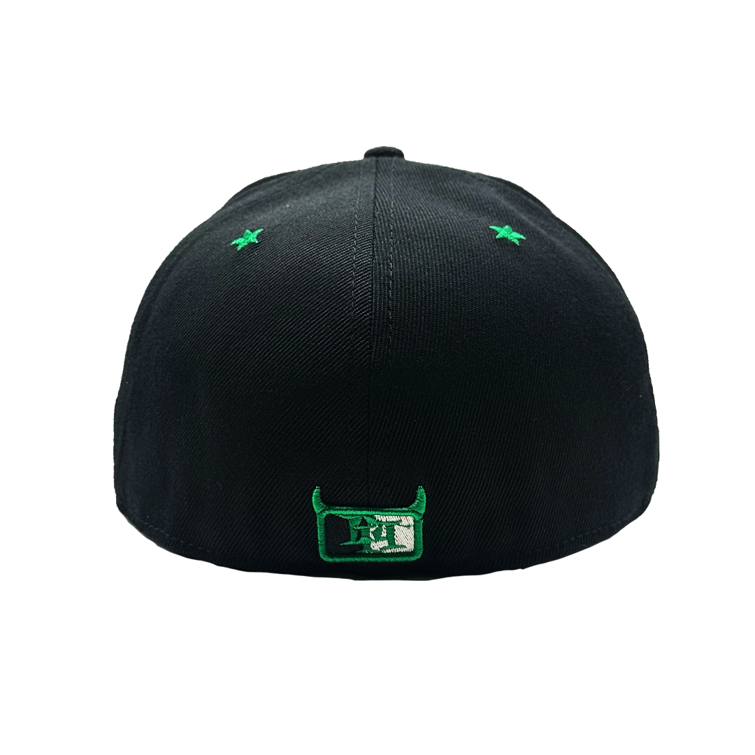 Black Chroma Fitted Hat