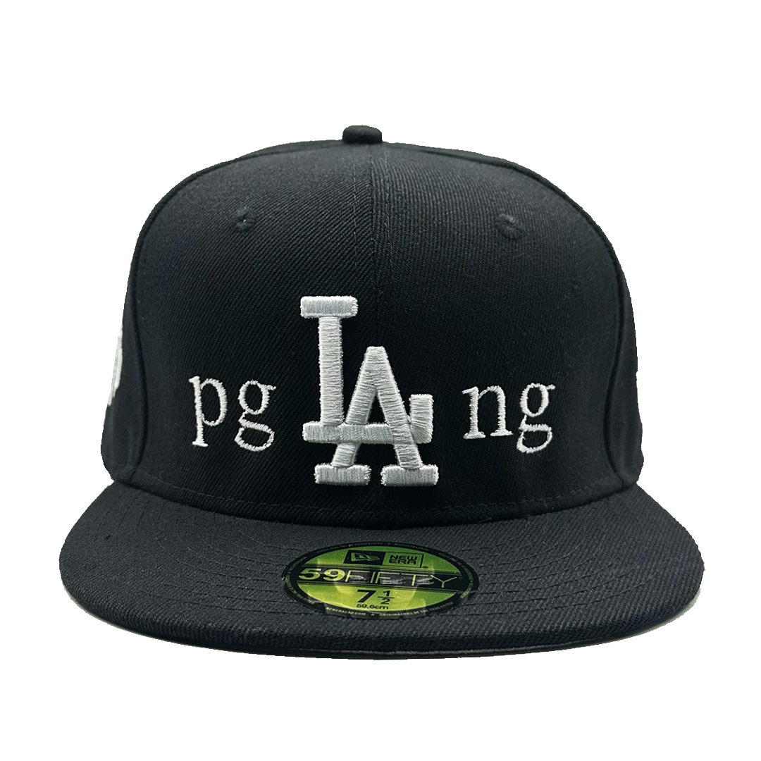Black PGLANG Fitted Hat