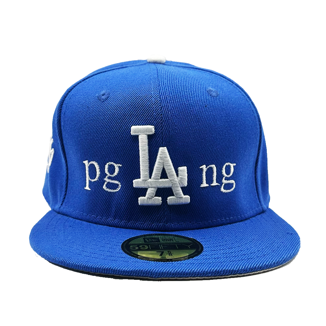 Blue PGLANG Fitted Hat 