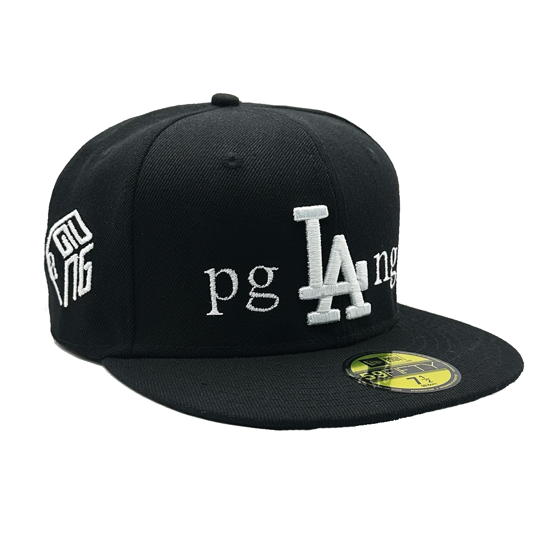 Black PGLANG Fitted Hat