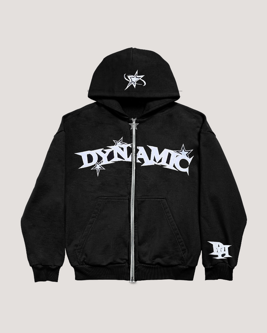 ONYX DYNAMIC ZIP HOODIE