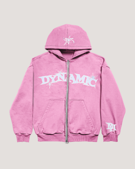 P1NK DYNAMIC ZIP HOODIE