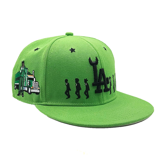 Green Chroma Fitted Hat