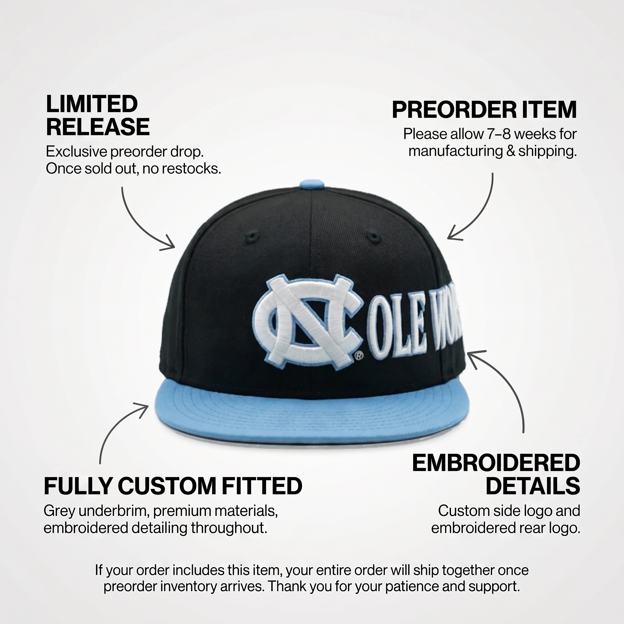 Truly Yours Fitted Hat (Pre-Order) 