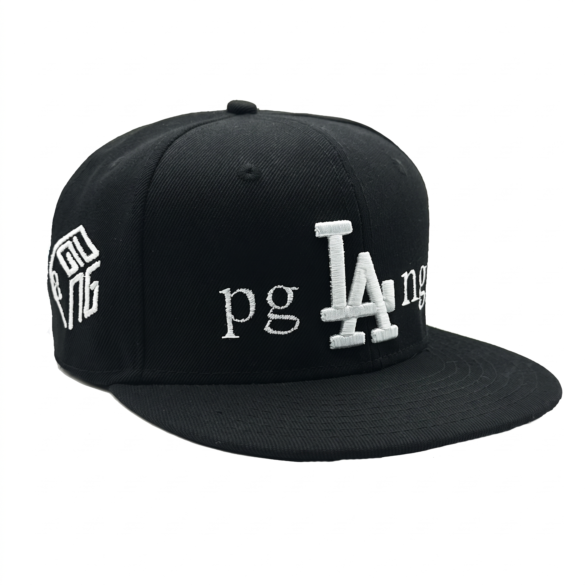 Black PGLANG Fitted Hat 
