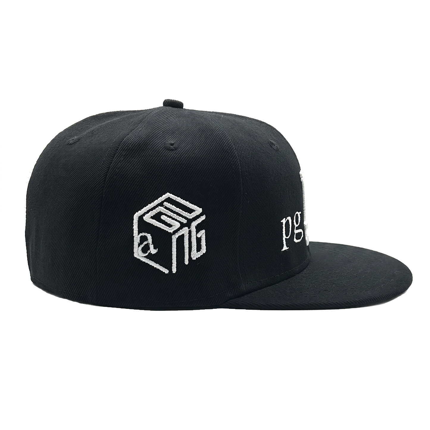 Black PGLANG Fitted Hat