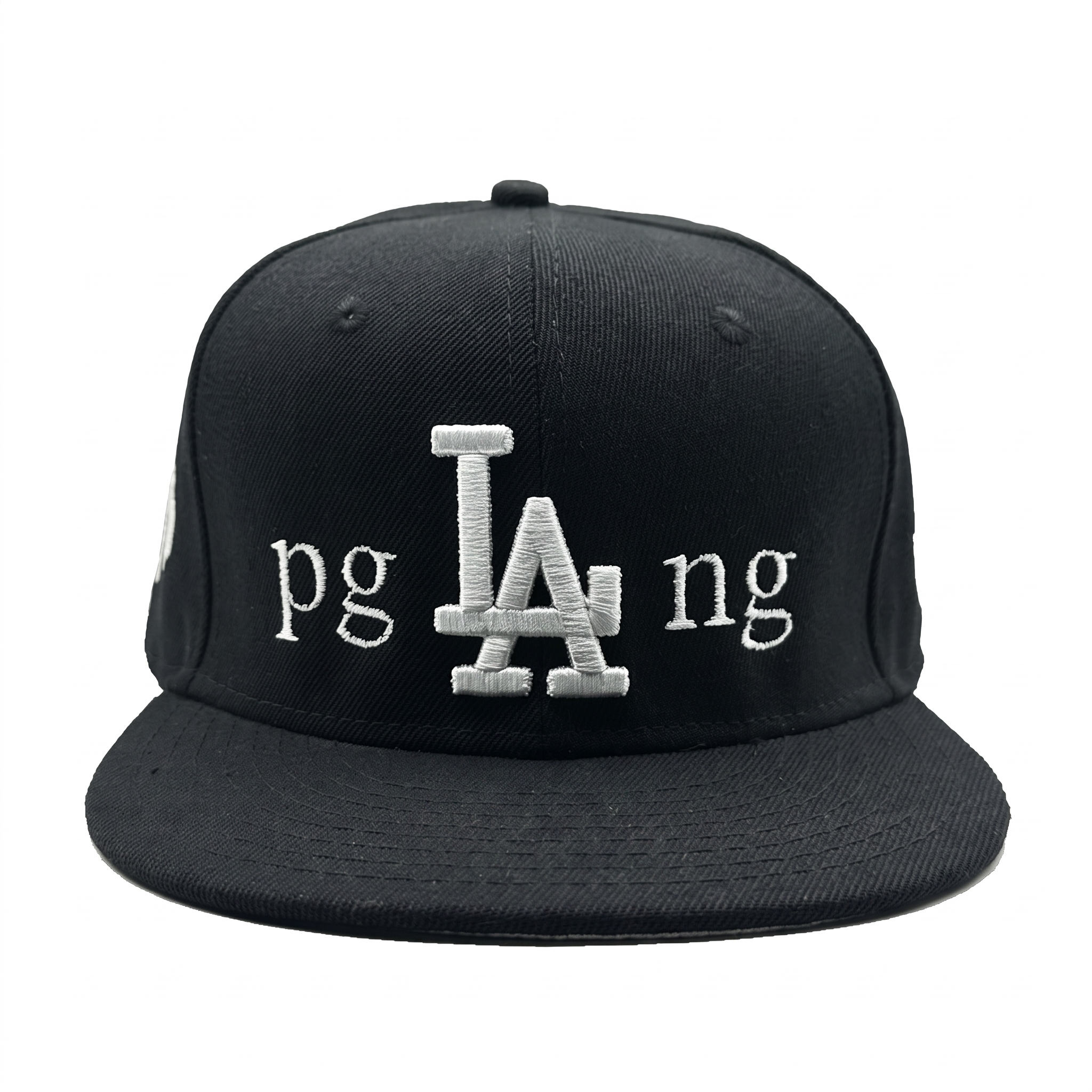 Black PGLANG Fitted Hat 