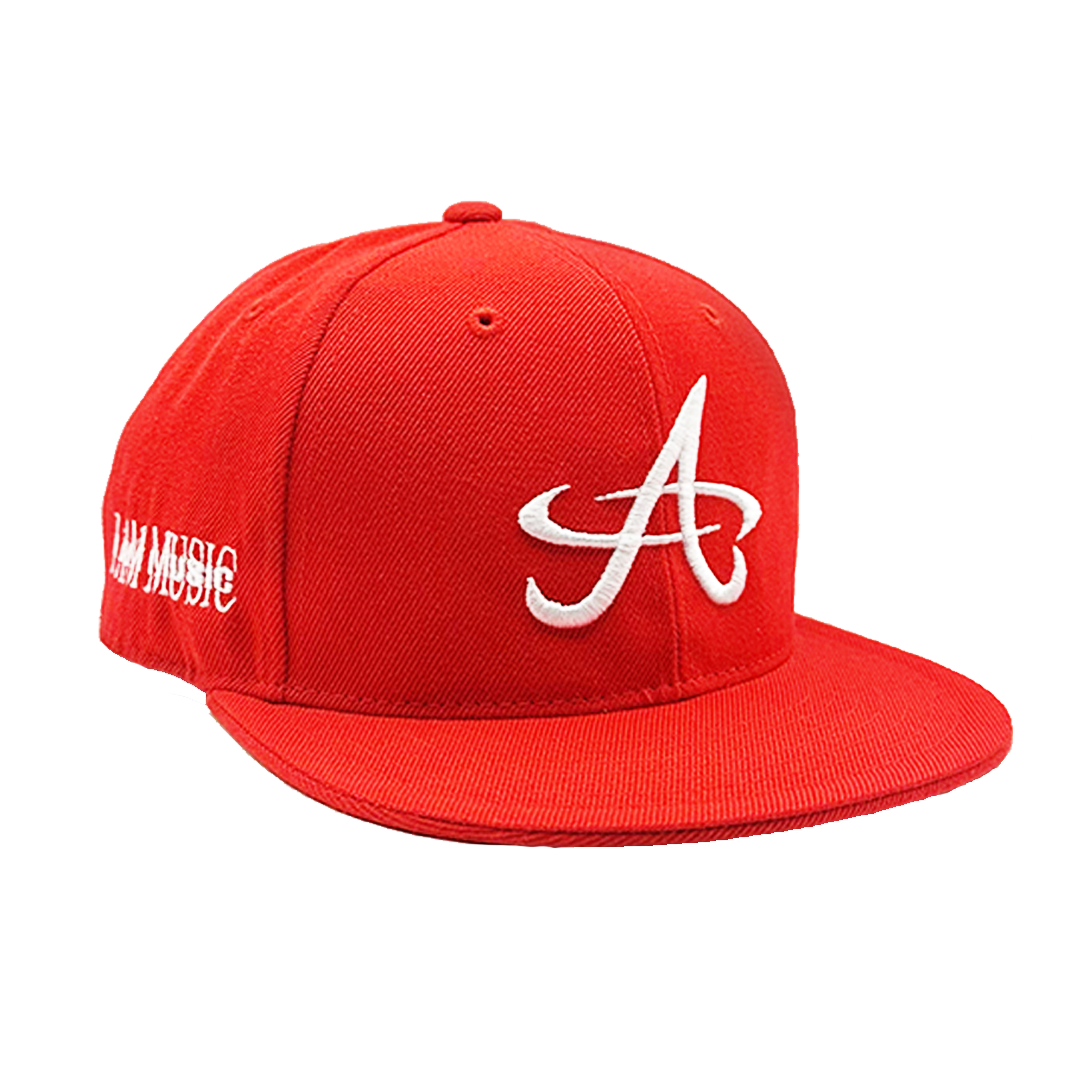 RED OPIUM MUSIC FITTED HAT